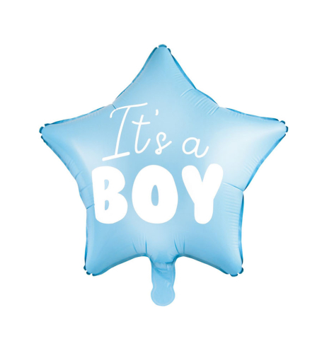 Party balónek - folióvý - Balloon Star - It's a boy (1 ks) - BL06-0006