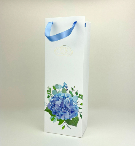 Papierová taška na svadobné víno - PT03-2165-60