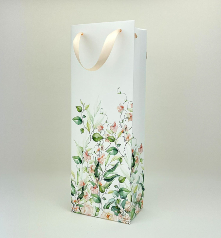 Papierová taška na svadobné víno - PT03-2199A-60