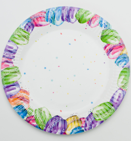 Party papírový talíř (8ks) - TL01-5009-01