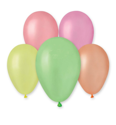 Balóny pastelových farieb - 10 balónov - BL01-5935