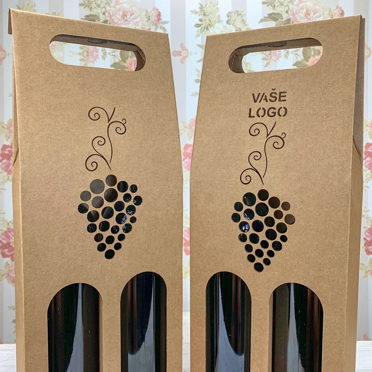 Dárková krabice na dvě vína - K71-5001-90