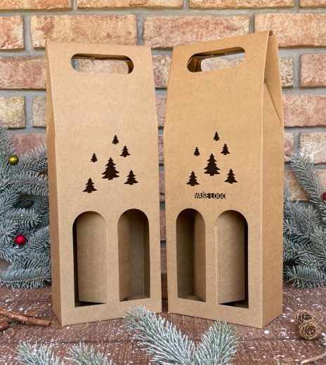 Darčeková krabica na dve vína - K71-10048-90