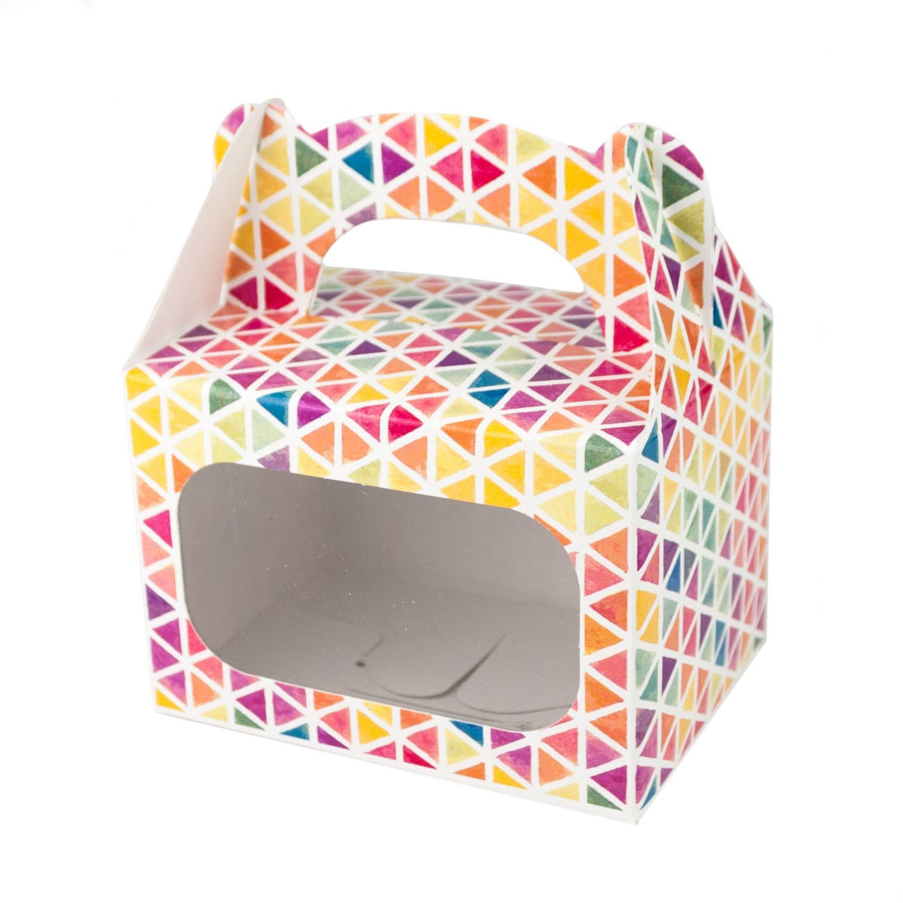Krabička na makronky - Triangles - K12-5025-01