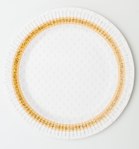 Party papierový tanier (8ks) - TL01-5003-01-S