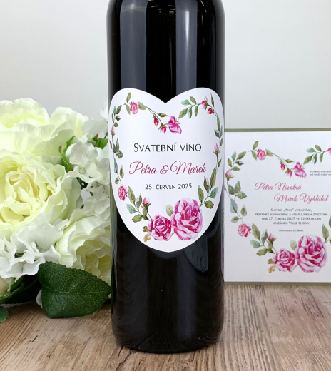 Svatební etiketa na víno - ETV2120