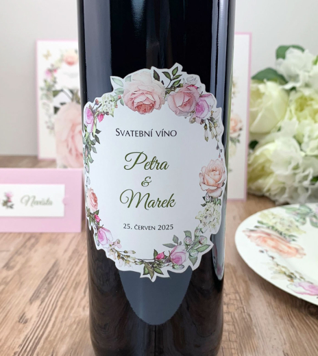 Svatební etiketa na víno - ETV2172