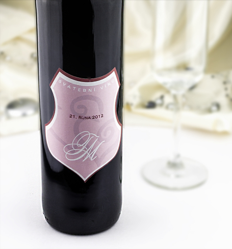 Svatební etikety na víno - ETV06
