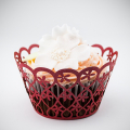 Košíček na cupcake - sada 12 ks - CC2014 - Červená
