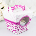 Svatební krabička na cupcake - K11-1004-01 - Purpurová