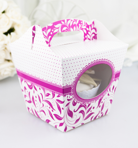 Svadobná krabička na cupcake - K11-1004-01