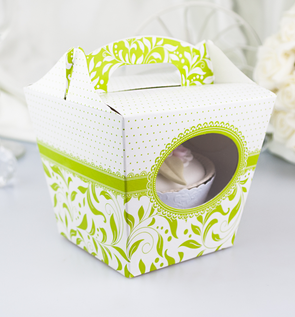 Svatební krabička na cupcake - K11-1011-01