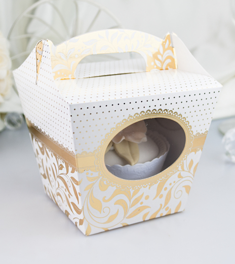 Svatební krabička na cupcake - K11-1014-01