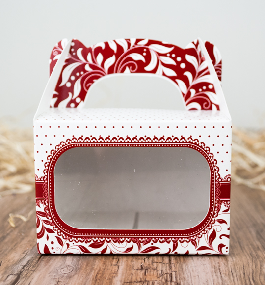 Svadobná krabička na makrónky - K12-1008-01
