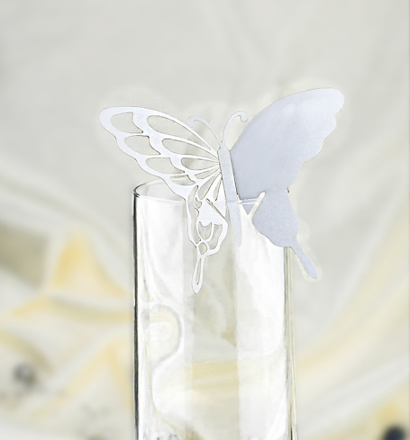 Dekorační motýlek na skleničku – MOT202